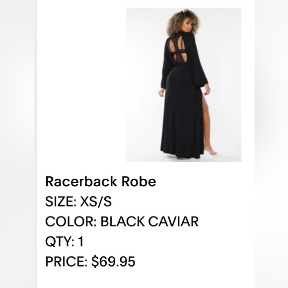 Savage X Fenty - Racerback Robe - Picture 2 of 4